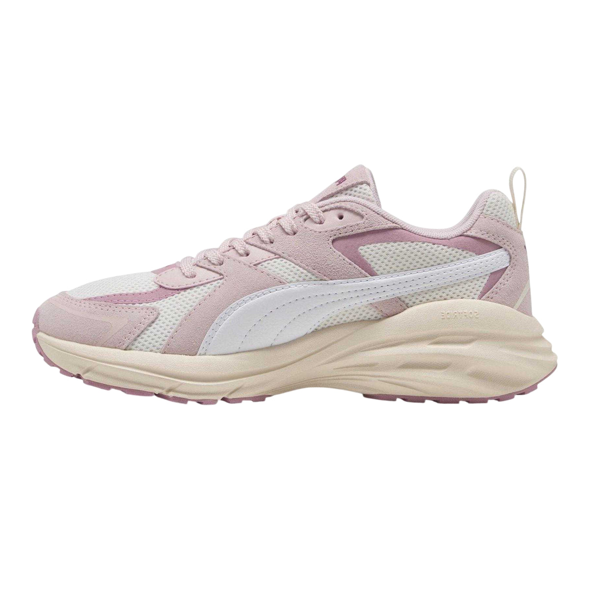 Vaporous Grey - Back - Puma Womens-Ladies Hypnotic Suede Low Cut Trainers
