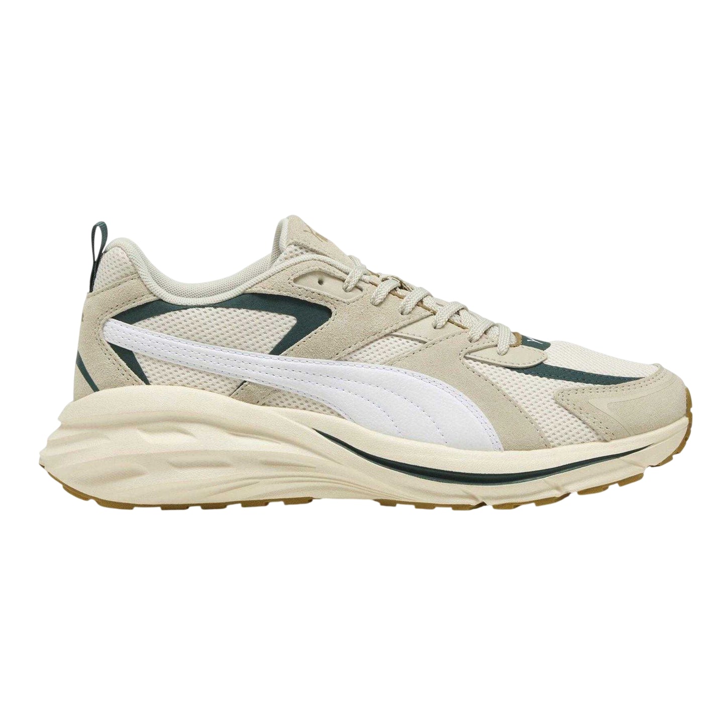 Alpine White-Snow - Front - Puma Womens-Ladies Hypnotic Suede Low Cut Trainers