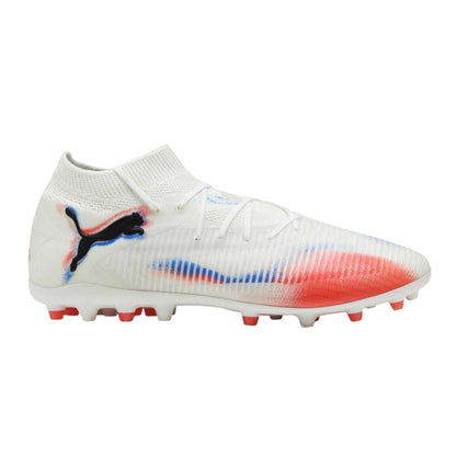 Puma White - Front - Puma Mens Future 8 Pro Firm Ground Football Boots