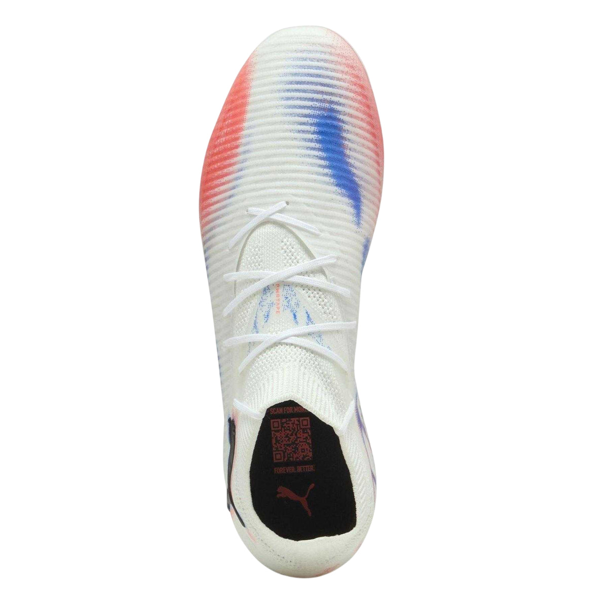 Puma White - Side - Puma Mens Future 8 Pro Firm Ground Football Boots