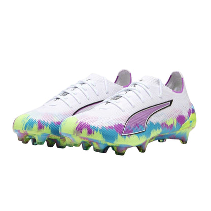 White-Apple - Side - Puma Unisex Adult Ultra 6 Ultimate Brilliance Firm Ground Football Boots