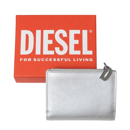 White - Front - Diesel Bi-Fold Leather Wallet