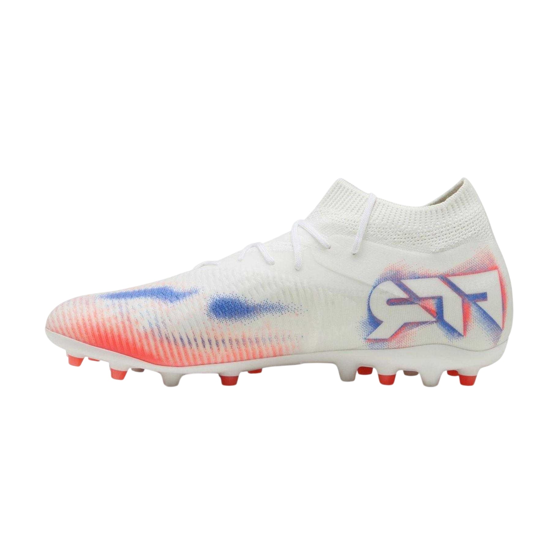 Puma White - Back - Puma Mens Future 8 Match Flat Firm Ground Football Boots
