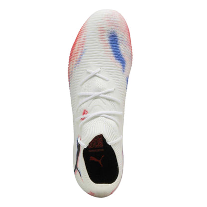 Puma White - Side - Puma Mens Future 8 Match Flat Firm Ground Football Boots