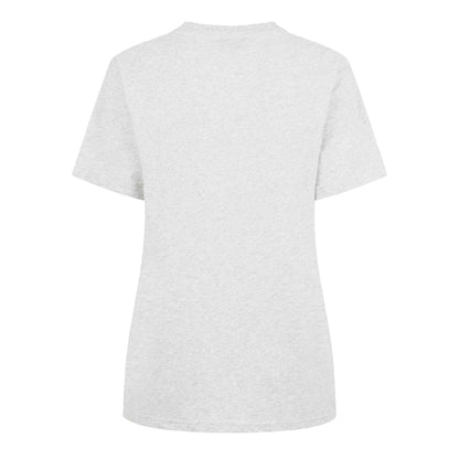 Light Grey Melange - Back - PE Nation Womens-Ladies Liberation Logo T-Shirt
