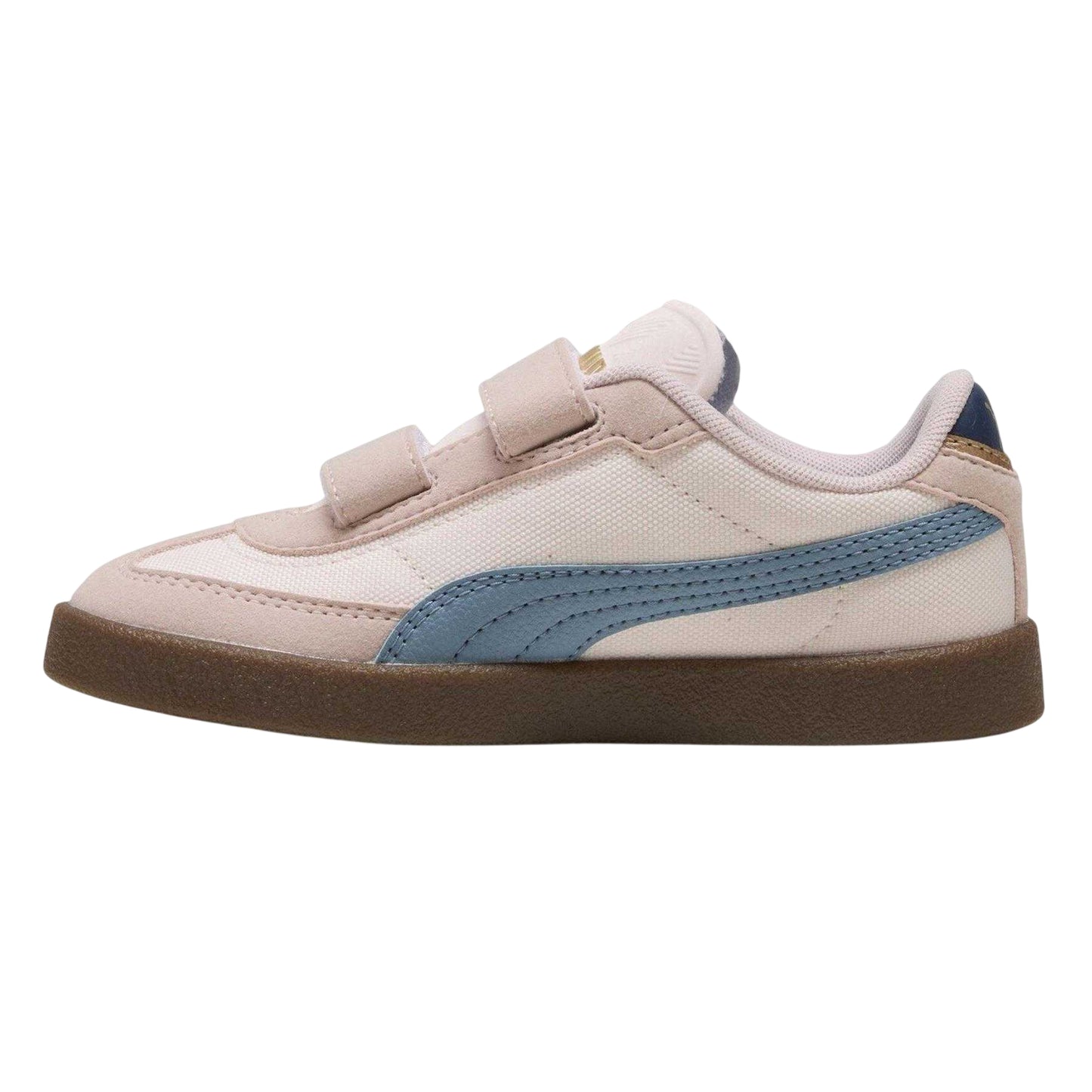 Jasmine-Cool Blue - Back - Puma Childrens-Kids Club II Era Leather Trainers