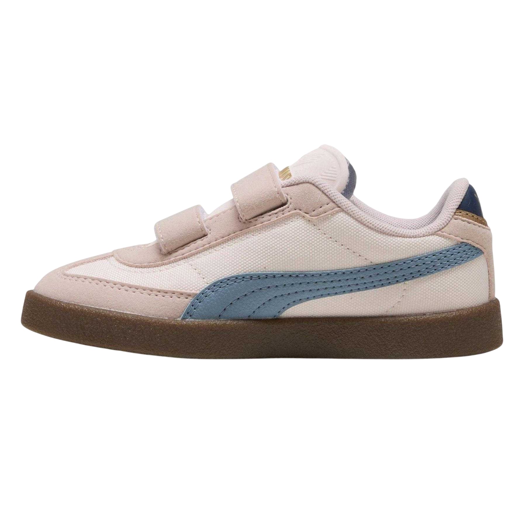 Jasmine-Cool Blue - Back - Puma Childrens-Kids Club II Era Leather Trainers