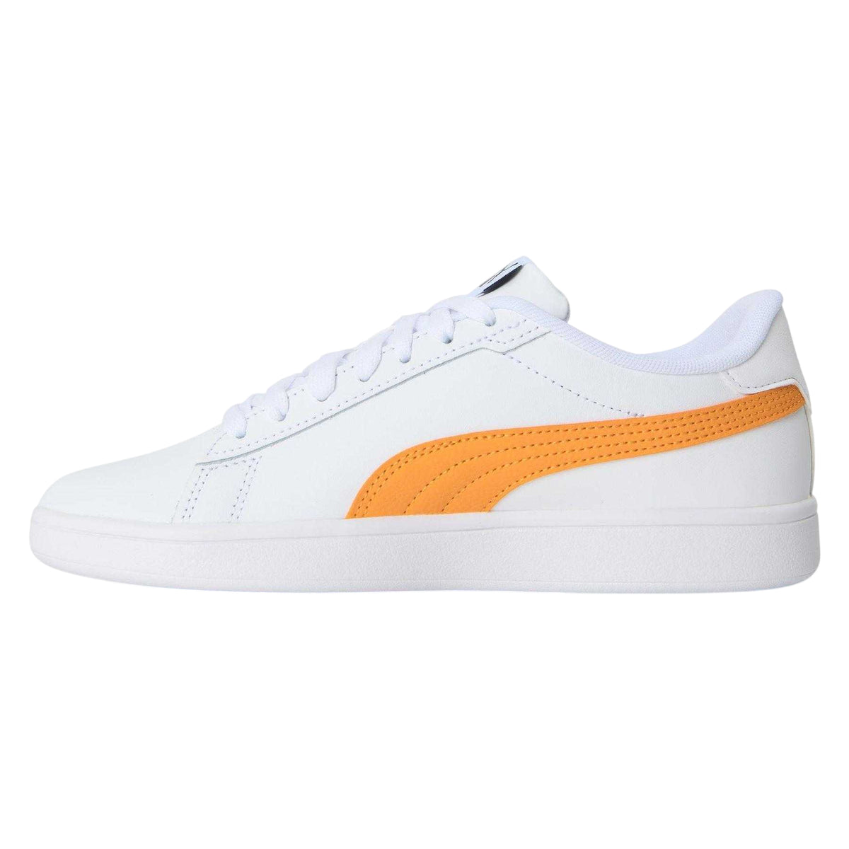 White - Back - Puma Childrens-Kids Smash 3.0 Flat Trainers