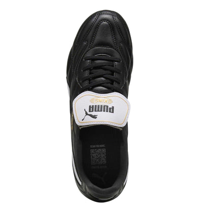 Puma Black - Side - Puma Mens King Top Leather Soft Ground Football Boots