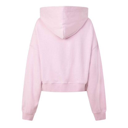 Chalk Pink - Back - PE Nation Womens-Ladies Global Pullover Hoodie