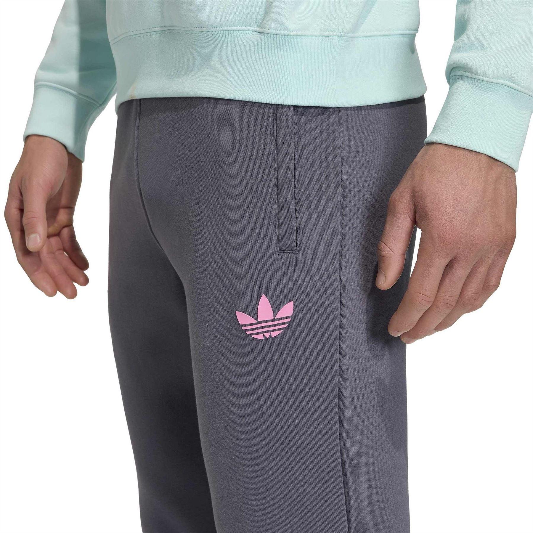 Dark Grey - Lifestyle - Adidas Mens Messi Logo Jogging Bottoms