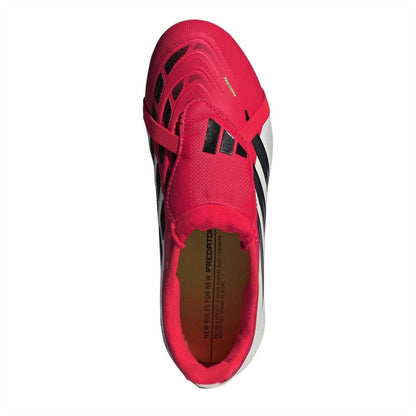Lucid Red-Core Black - Lifestyle - Predator Childrens-Kids Predator League Soft Ground Football Boots