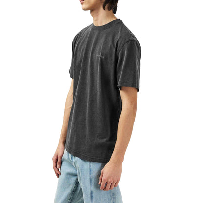 Washed Black - Pack Shot - Daily Paper Mens Logo T-Shirt
