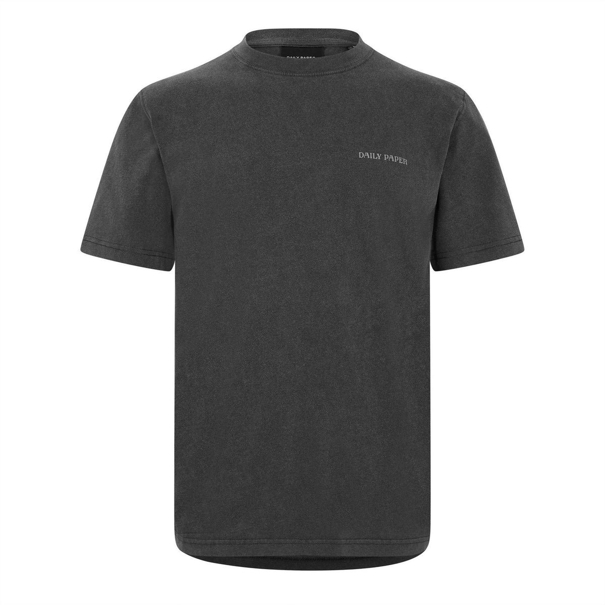 Washed Black - Front - Daily Paper Mens Logo T-Shirt