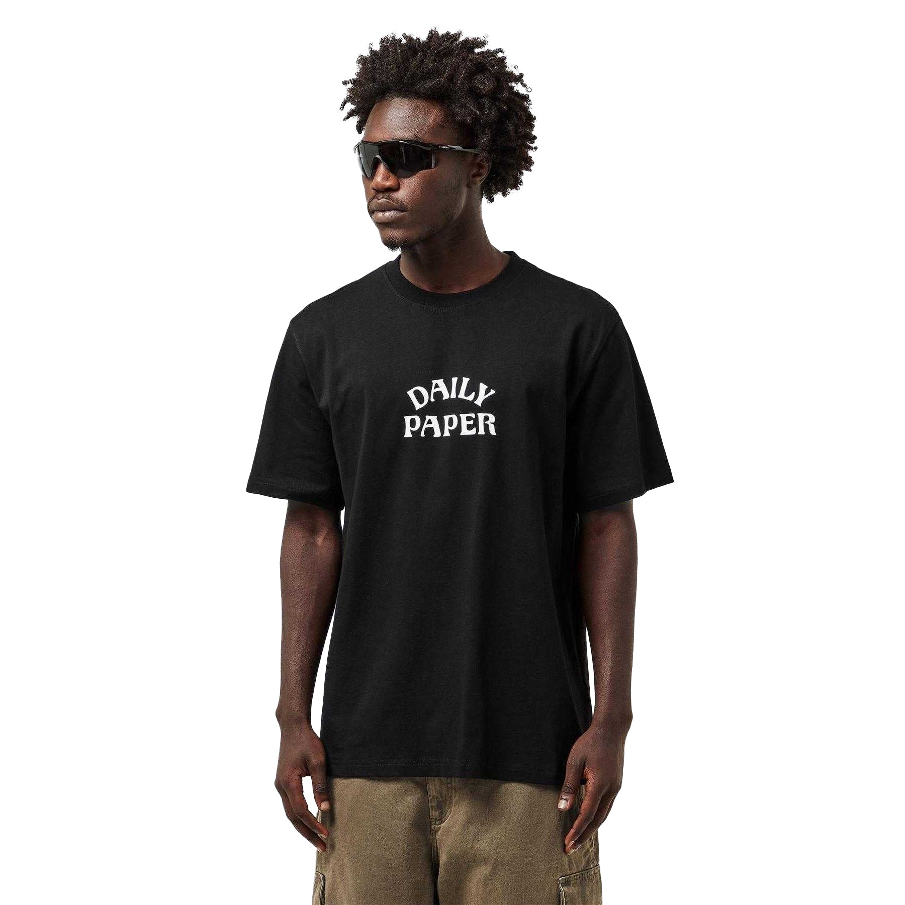 Black - Lifestyle - Daily Paper Mens Logo T-Shirt