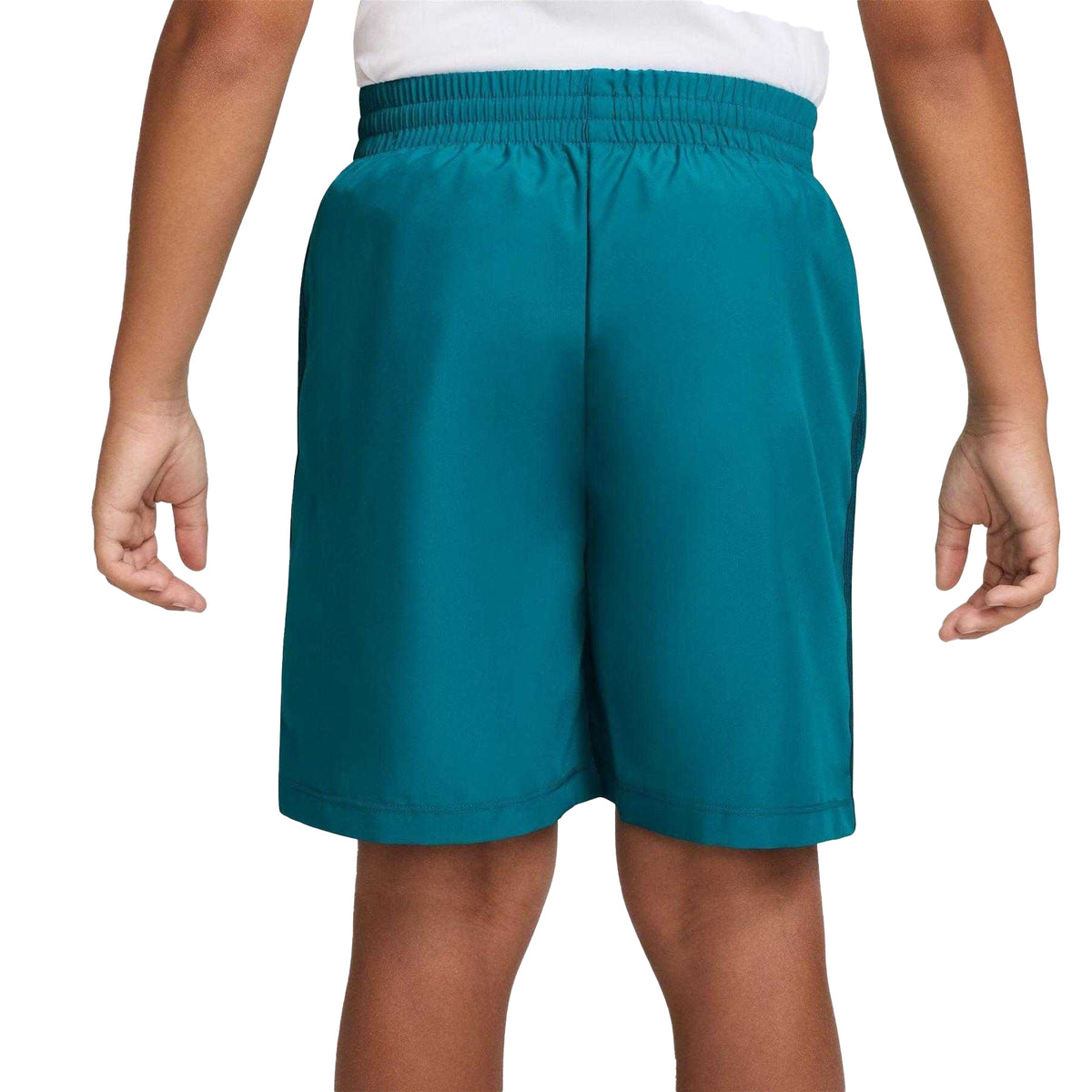 Spruce - Back - Nike Boys Dri-FIT Big Logo Shorts