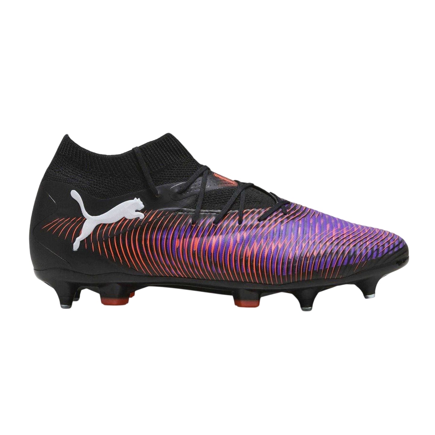 Black - Front - Puma Mens Future 8 Pro Soft Ground Football Boots