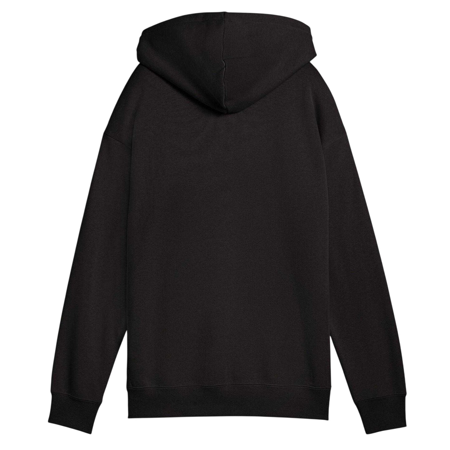 Puma Black - Back - Puma Womens-Ladies Logo Overhead Hoodie