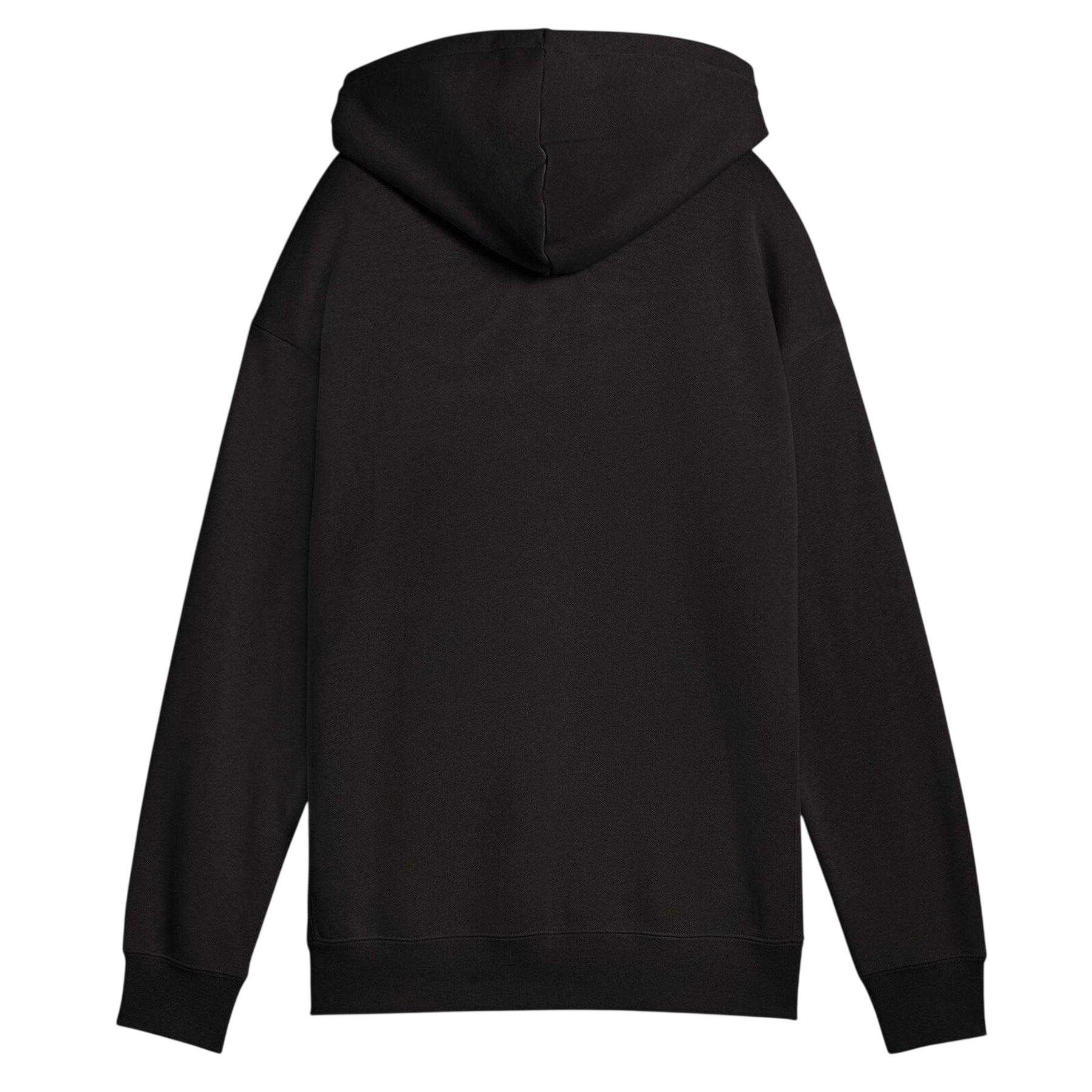 Puma Black - Back - Puma Womens-Ladies Logo Overhead Hoodie