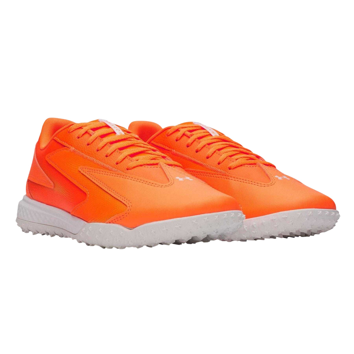 Orange - Pack Shot - Under Armour Mens U Shadow Lace Up Astro Turf Trainers