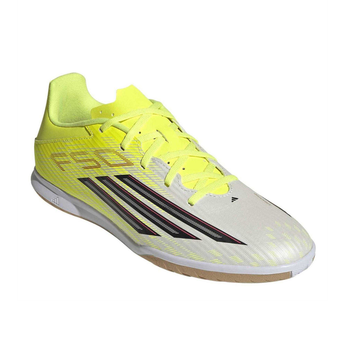 Solar Yellow - Pack Shot - Adidas Mens F50 Club Indoor Football Shoes