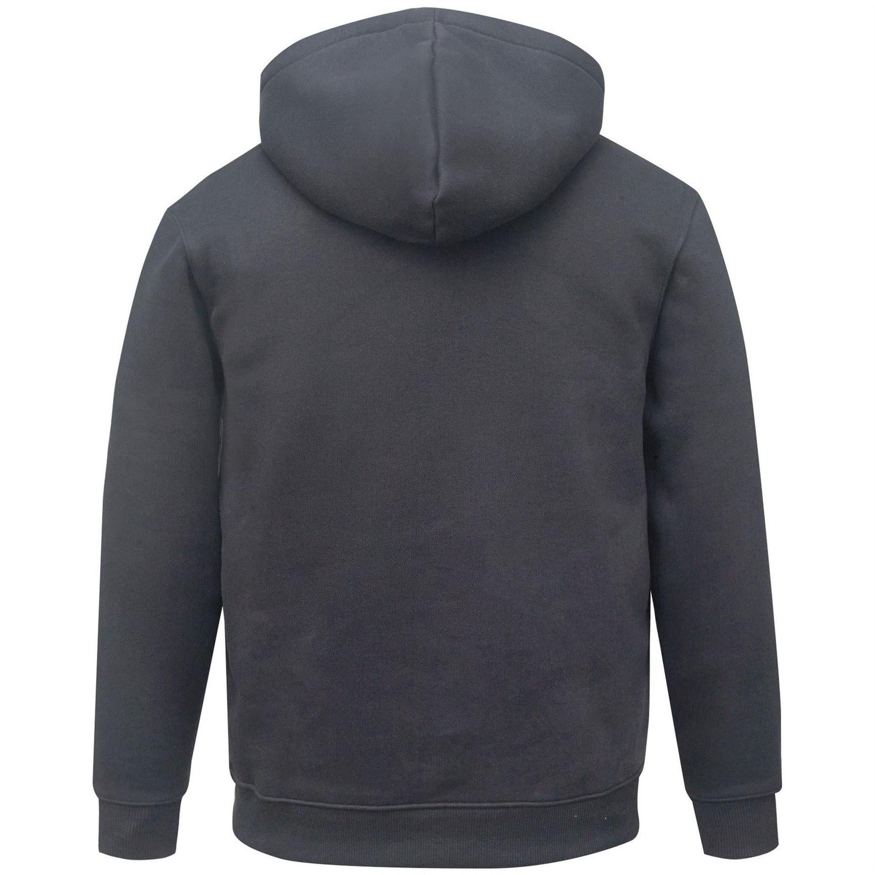 Black-White - Back - Under Armour Mens Curry Splash Fleece Hoodie