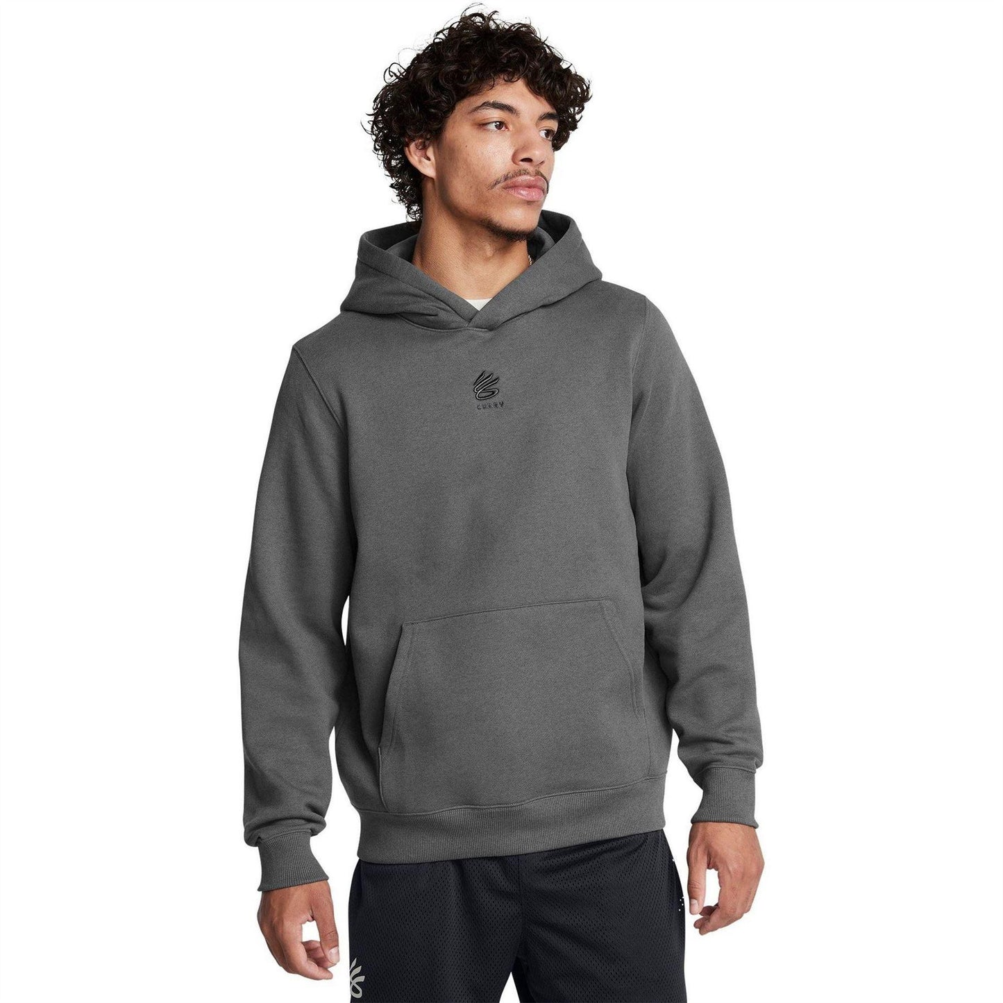 Grey - Lifestyle - Under Armour Mens Curry Splash Fleece Hoodie