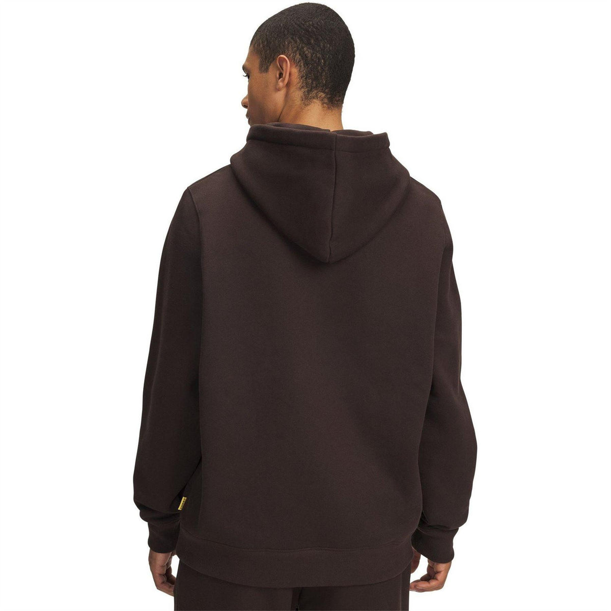 Brown - Back - Under Armour Mens Curry Splash Fleece Hoodie