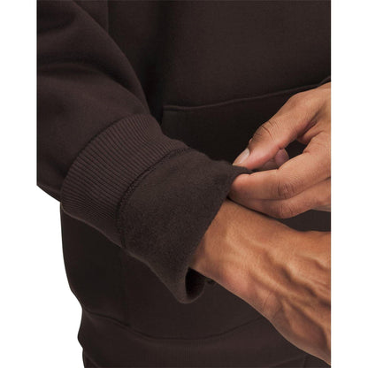 Brown - Side - Under Armour Mens Curry Splash Fleece Hoodie