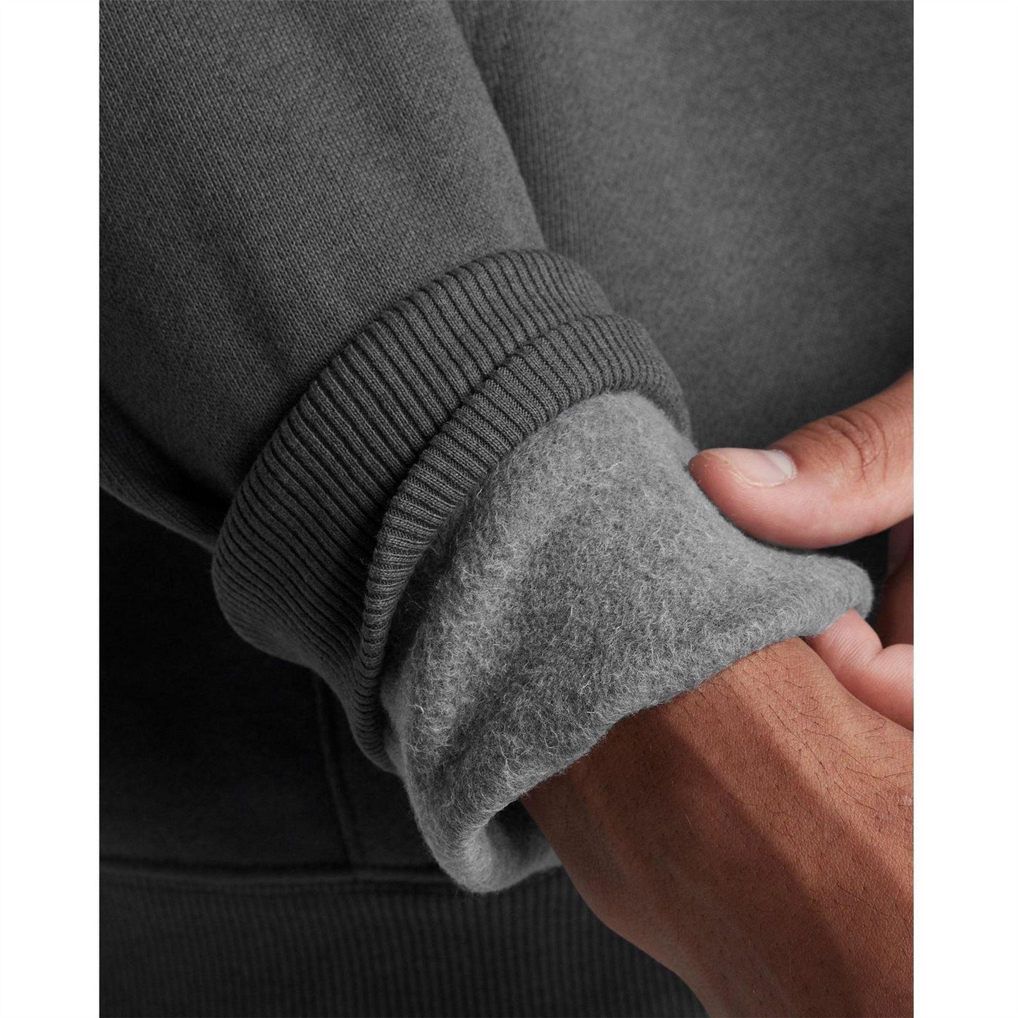 Grey - Side - Under Armour Mens Curry Splash Fleece Hoodie