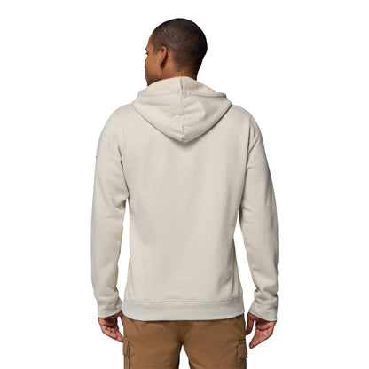 Beige - Back - Columbia Mens Trek Graphic Hoodie