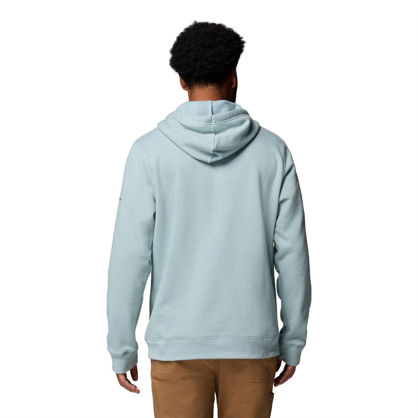 Blue - Back - Columbia Mens Trek Graphic Hoodie