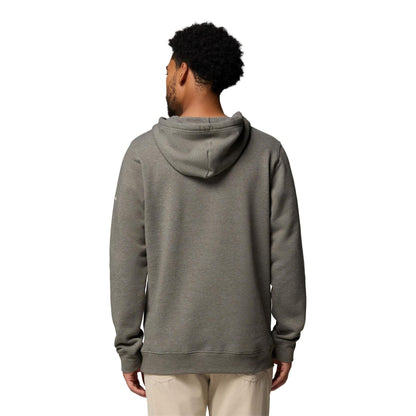 Charcoal - Back - Columbia Mens Trek Graphic Hoodie