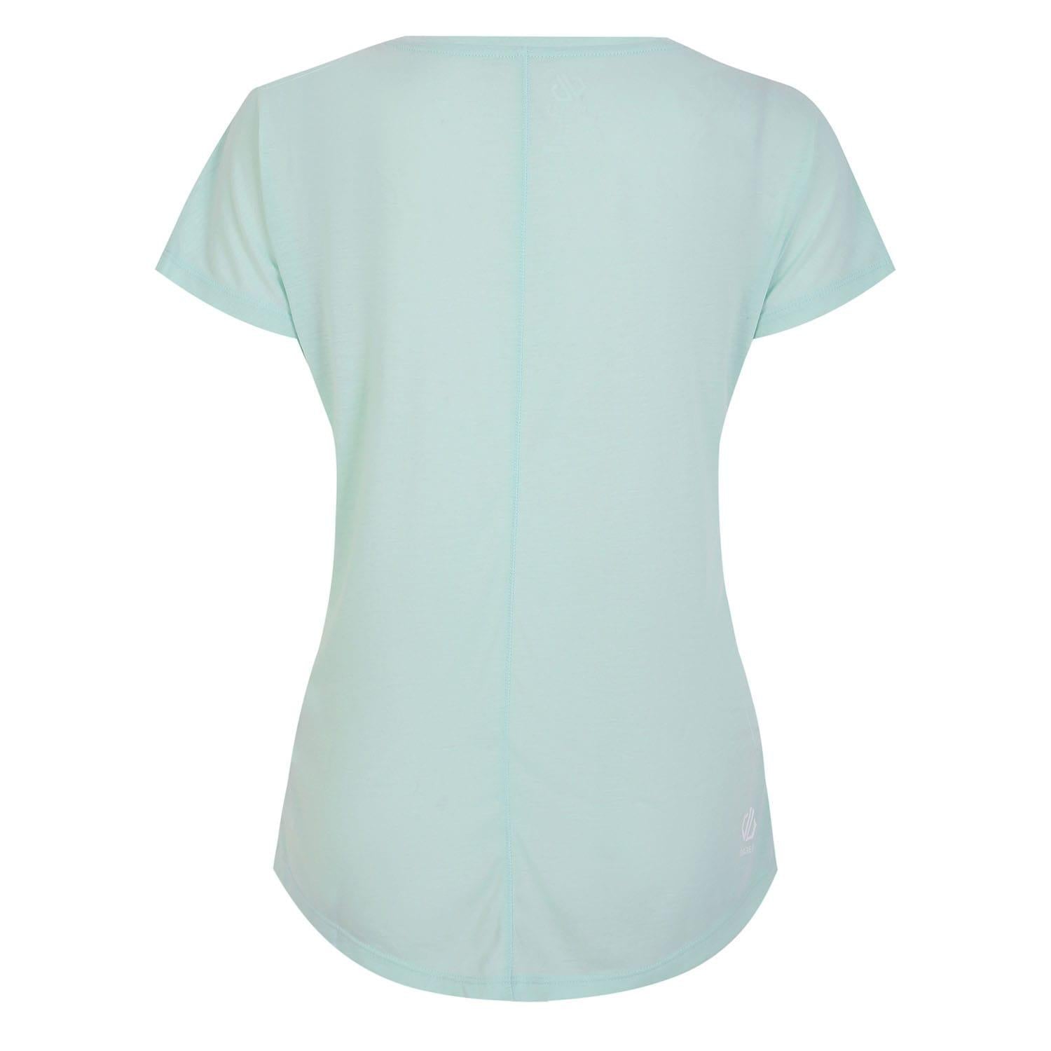 Mint - Back - Dare 2B Womens-Ladies Calm V Neck T-Shirt