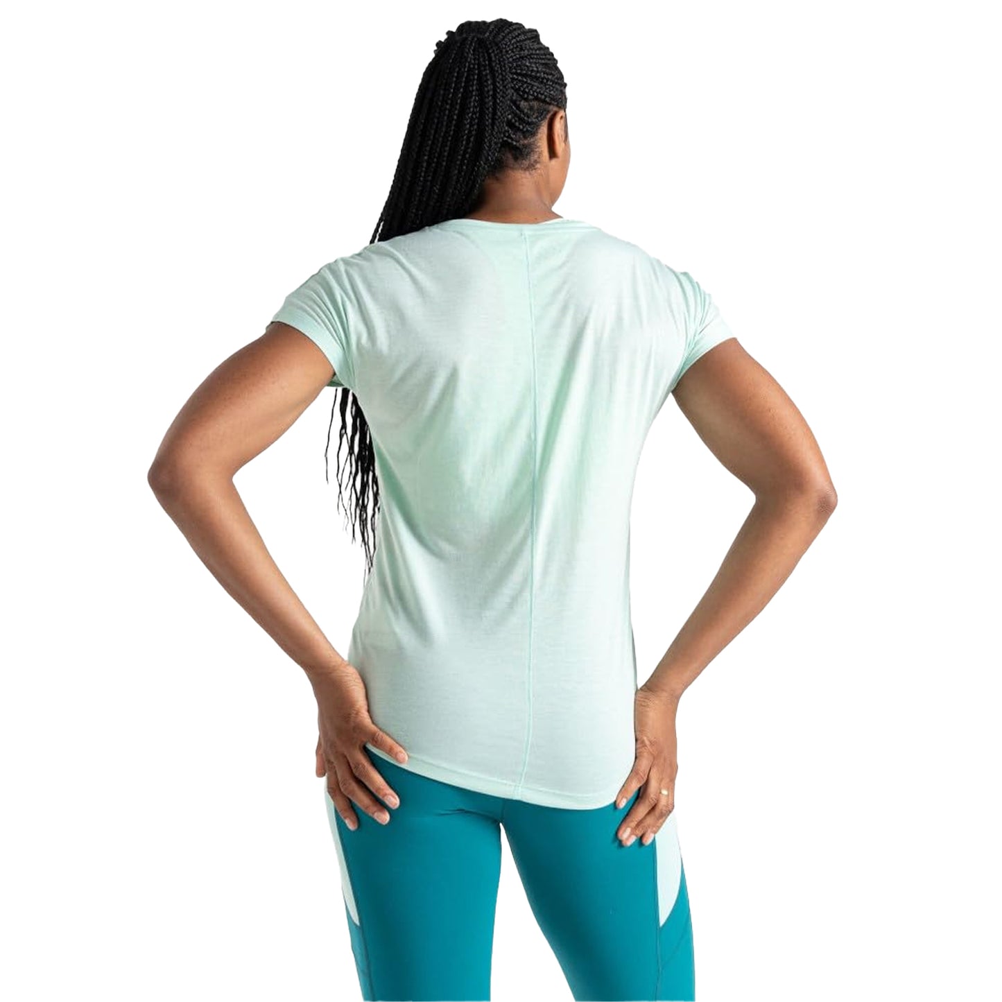Mint - Pack Shot - Dare 2B Womens-Ladies Calm V Neck T-Shirt