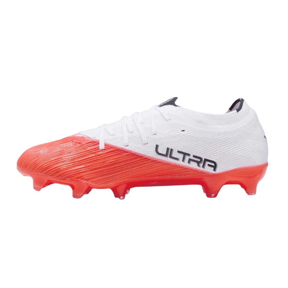 White-Red - Back - Puma Mens Ultra 7.3 Two Tone Football Boots