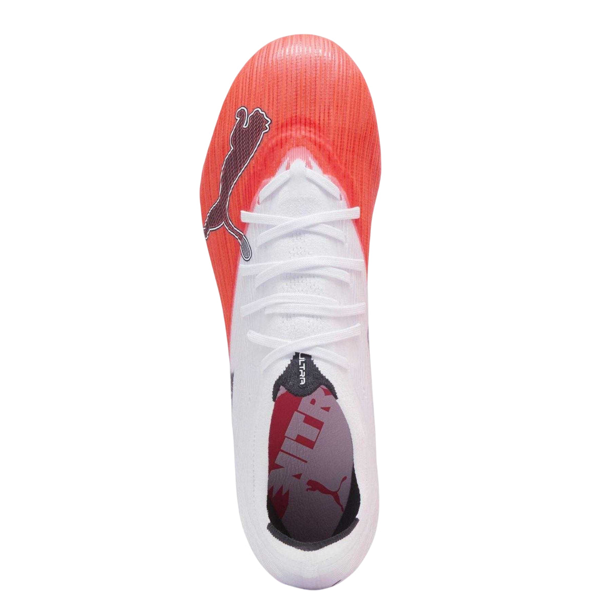 White-Red - Side - Puma Mens Ultra 7.3 Two Tone Football Boots