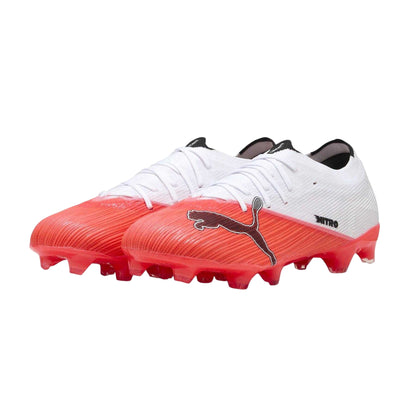 White-Red - Pack Shot - Puma Mens Ultra 7.3 Two Tone Football Boots