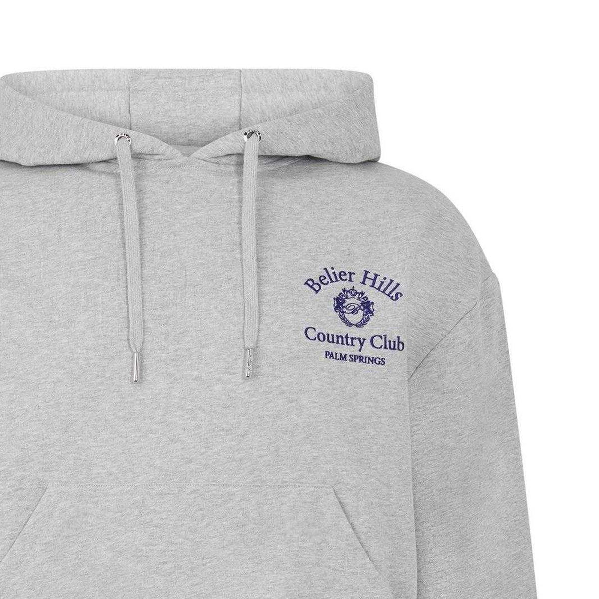 Grey Marl - Lifestyle - Belier Mens Country Club Cotton Hoodie