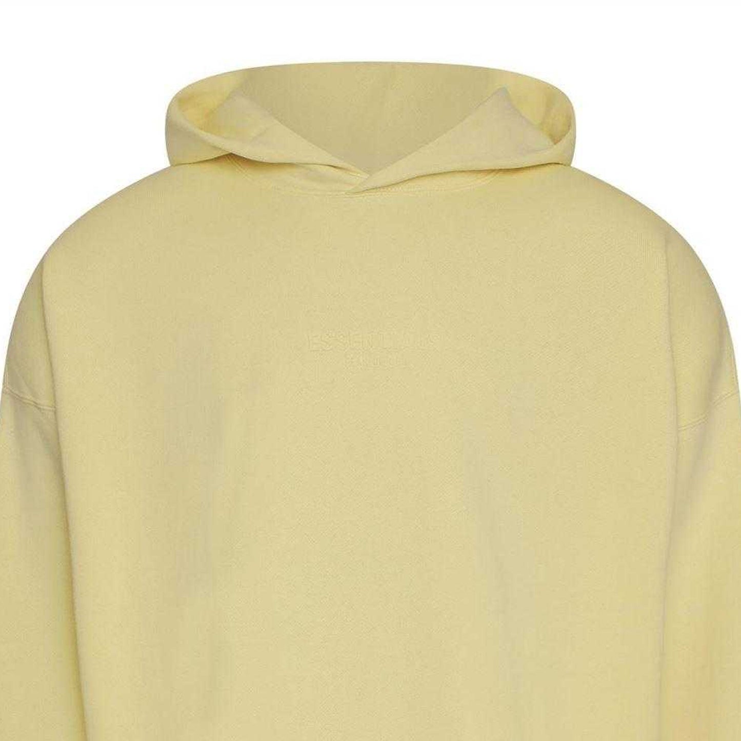 Canary Yellow - Side - Fear Of God Essentials Mens Relaxed Fit Hoodie