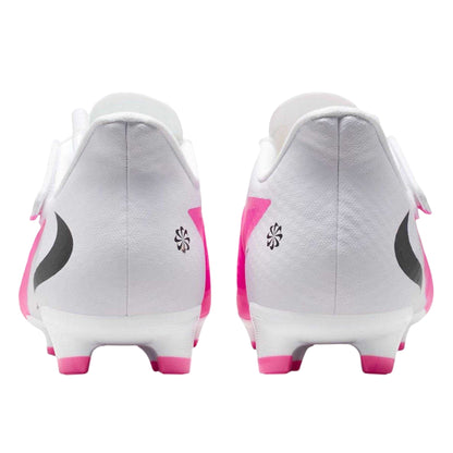 Pink-White-Black - Back - Nike Mens Academy Phantom Firm Ground Football Boots