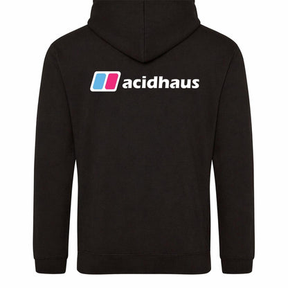 Black - Back - AWD Mens Acidhaus Hoodie