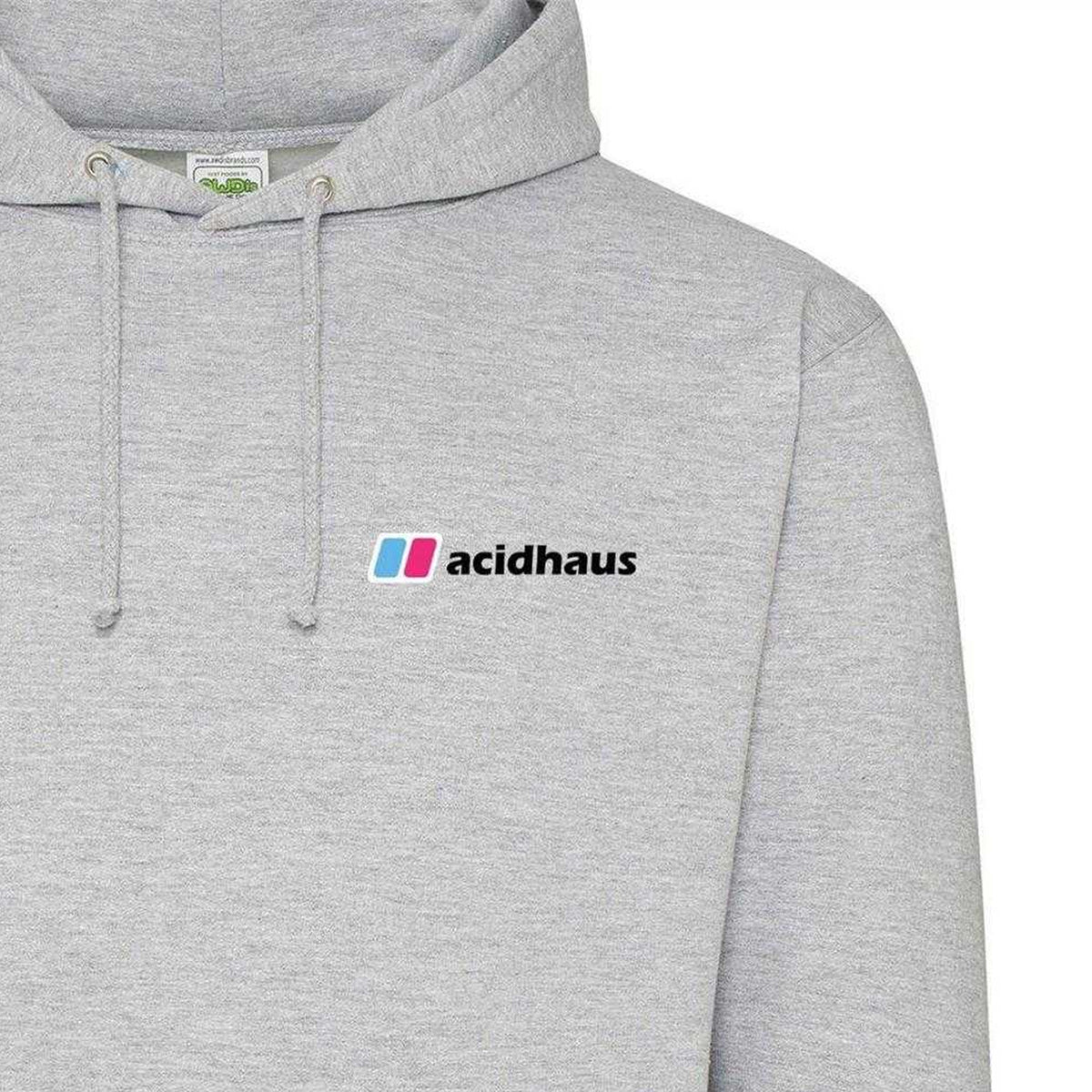 Grey - Side - AWD Mens Acidhaus Hoodie