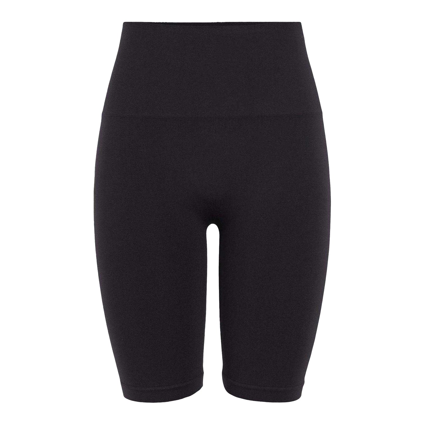 Black - Front - Pieces Womens-Ladies Imagine Seamless High Waist Cycling Shorts