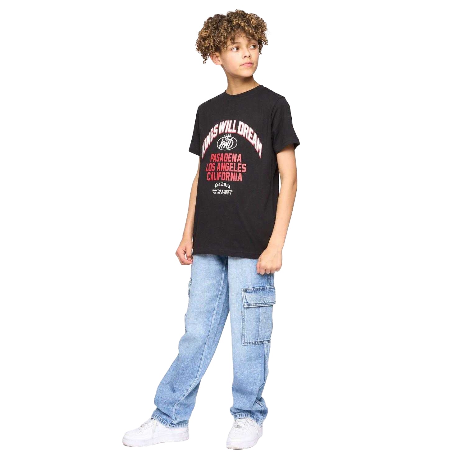 Black - Pack Shot - Kings Will Dream Boys Pasadena T-Shirt