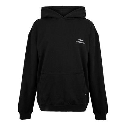 Black - Front - Hybrid Performance Mens Moisture Wicking Hoodie
