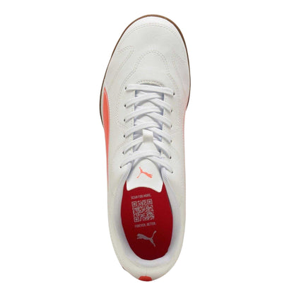 Puma White - Side - Puma Mens Vitoria Flat Indoor Football Shoes