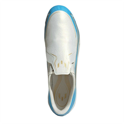 Cream-Blue-Gold - Lifestyle - Adidas Mens F50 League Wave Pattern Firm Ground Football Boots