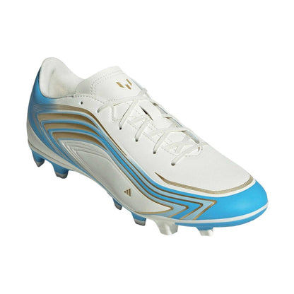 Cream-Blue-Gold - Pack Shot - Adidas Mens F50 Club Firm Ground Football Boots