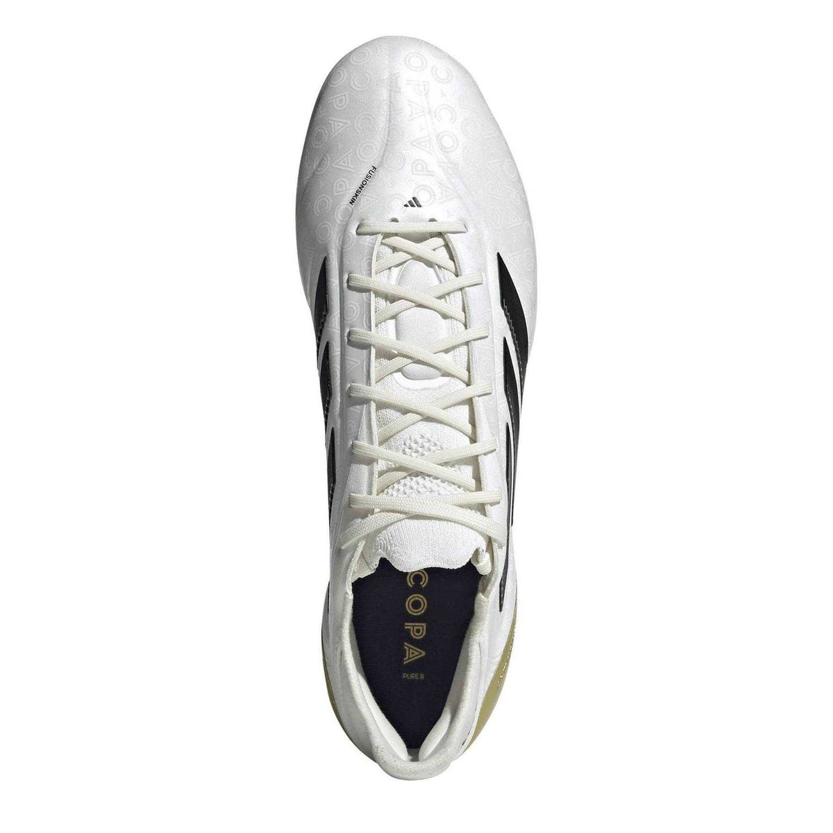 White - Lifestyle - Adidas Mens Copa Pure III Firm Ground Football Boots